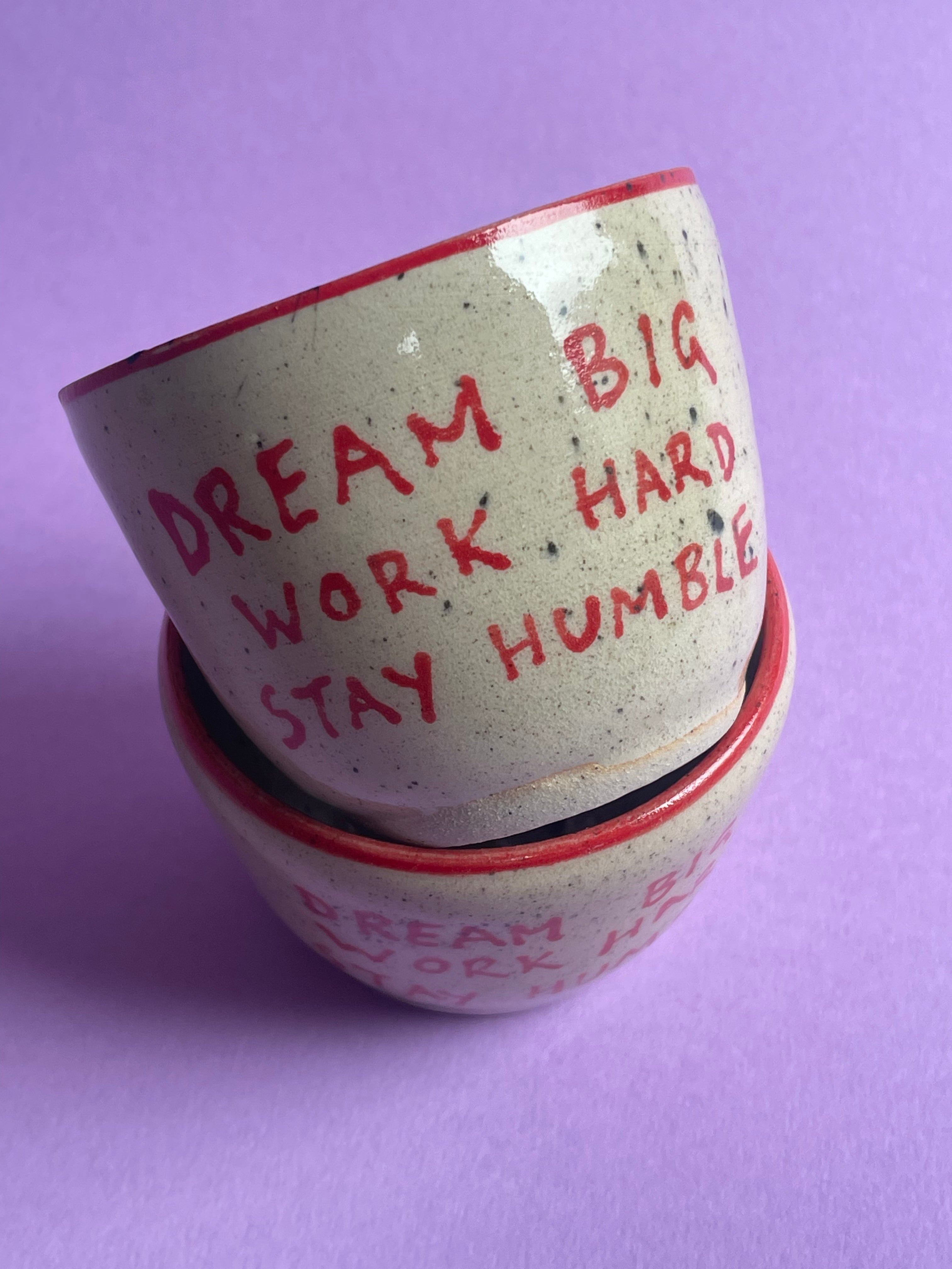 Dream Big Work Hard Stay Humble