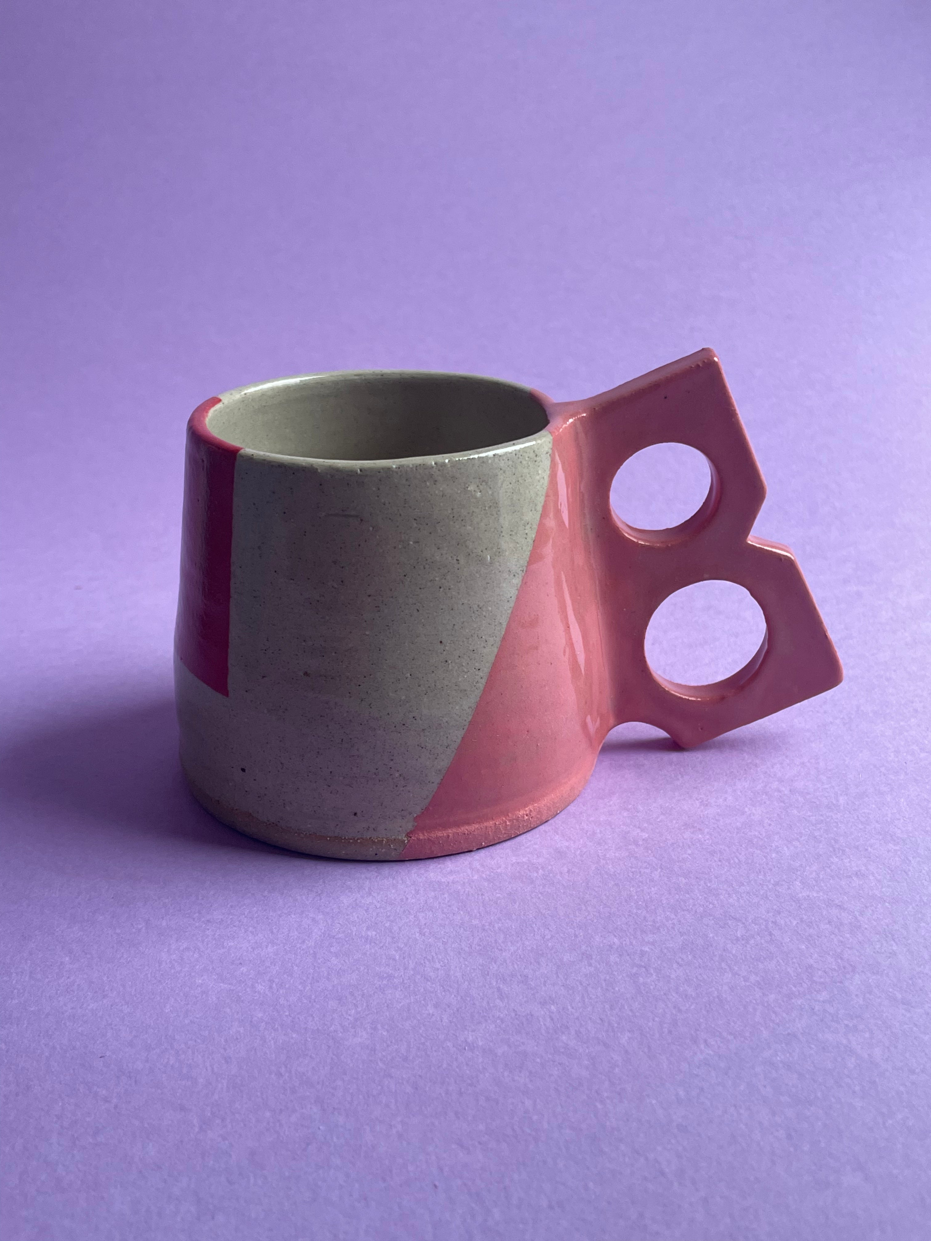 Flirty Mug - Pink Handles
