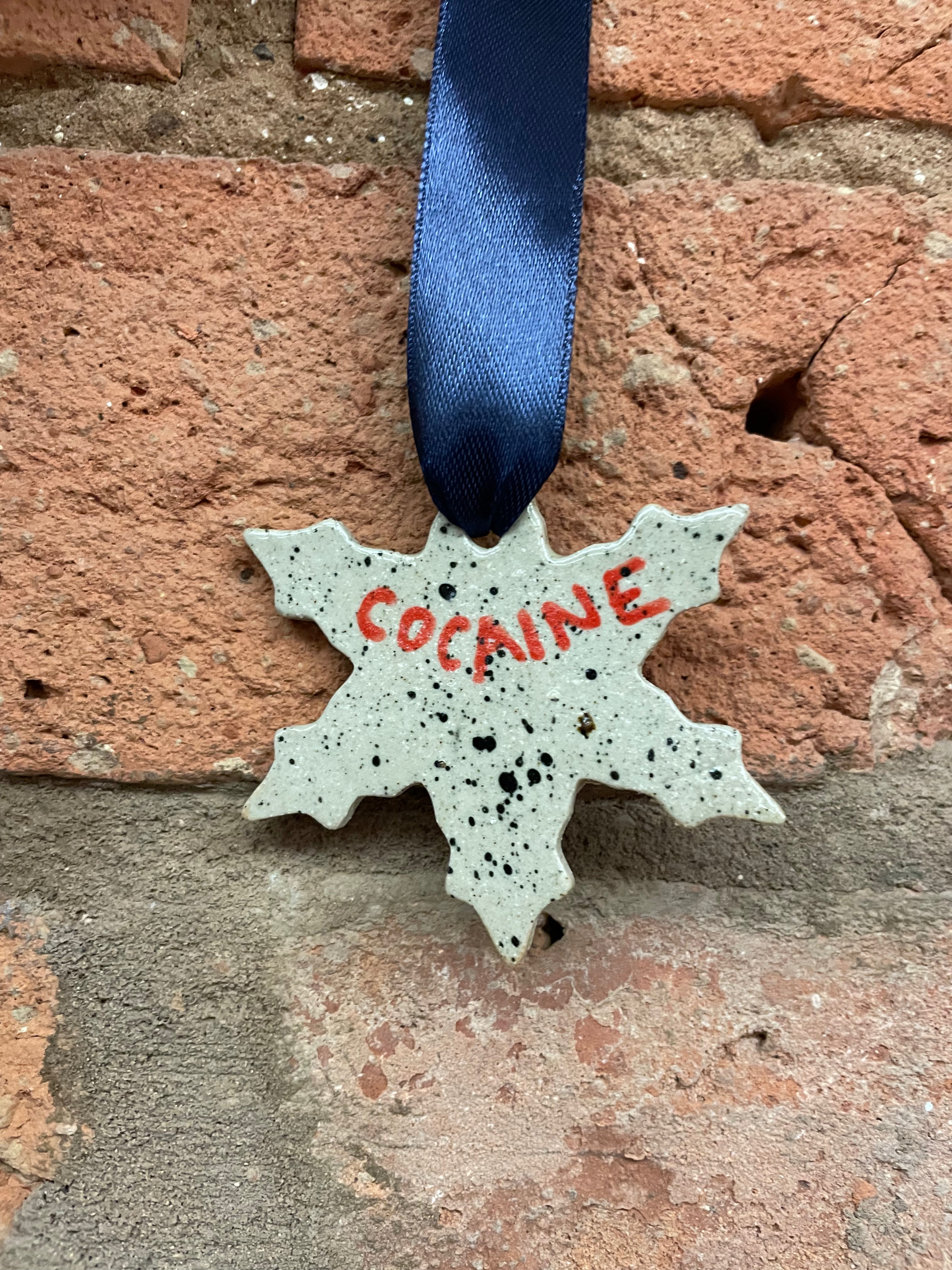 Cocaine Xmas Decoration