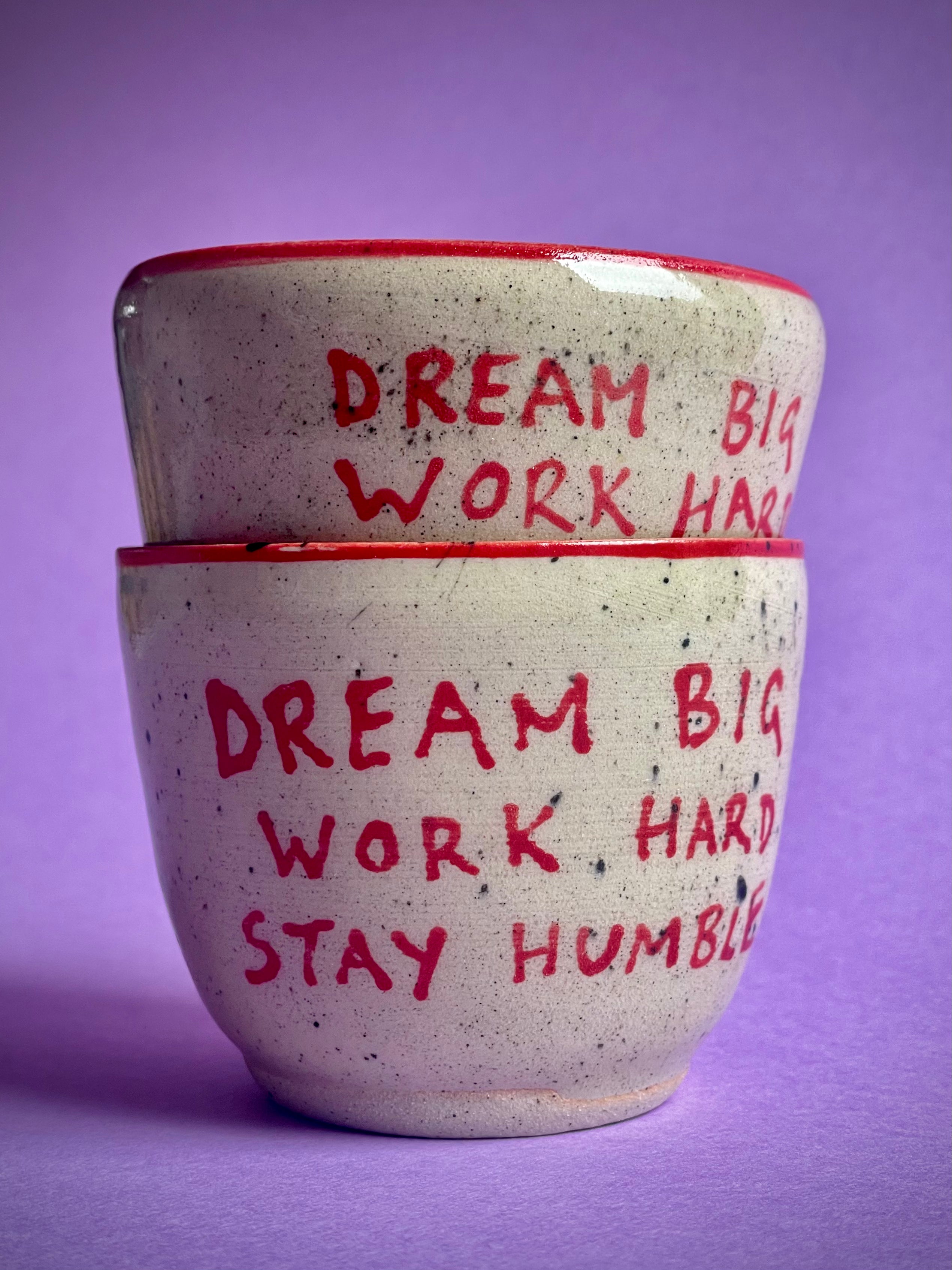 Dream Big Work Hard Stay Humble