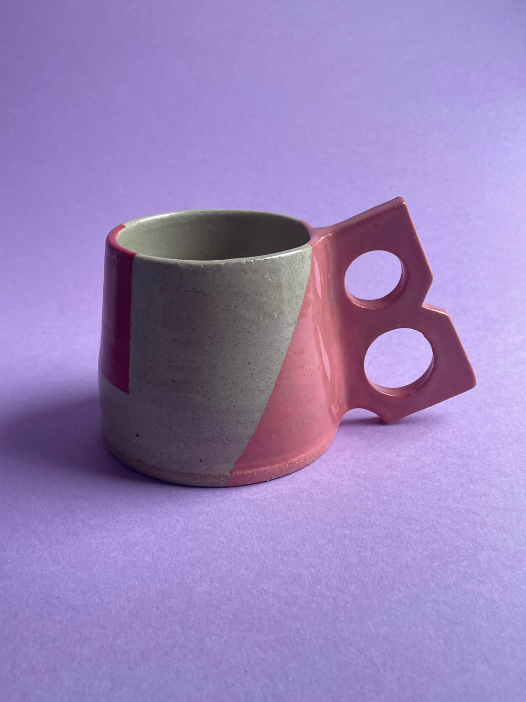 Flirty Mug - Pink Handles