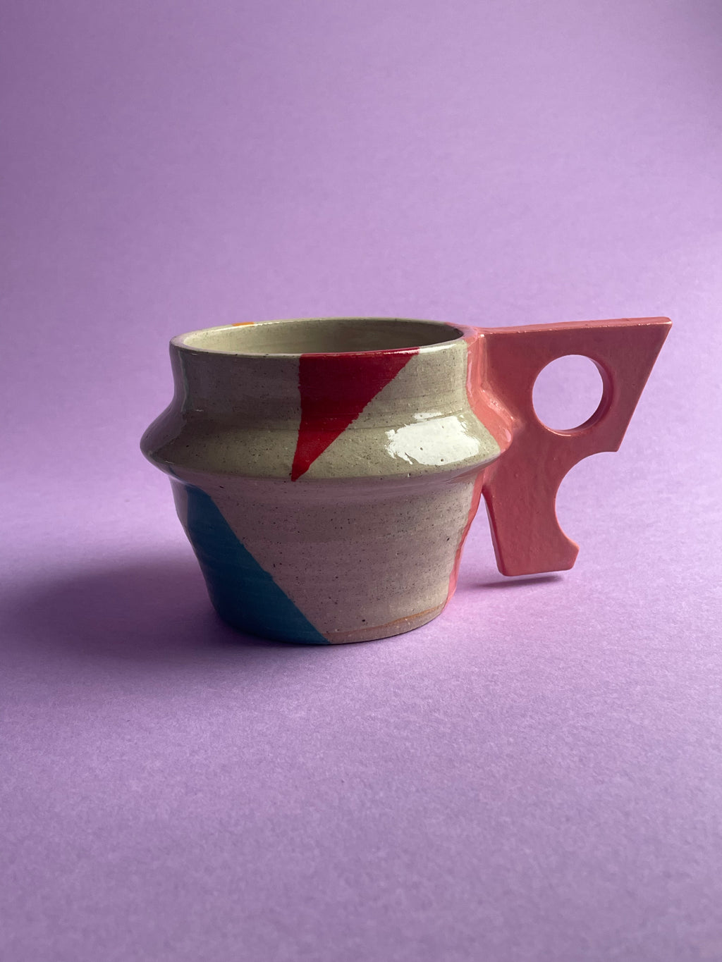 Flirty Mug - Pink Handles