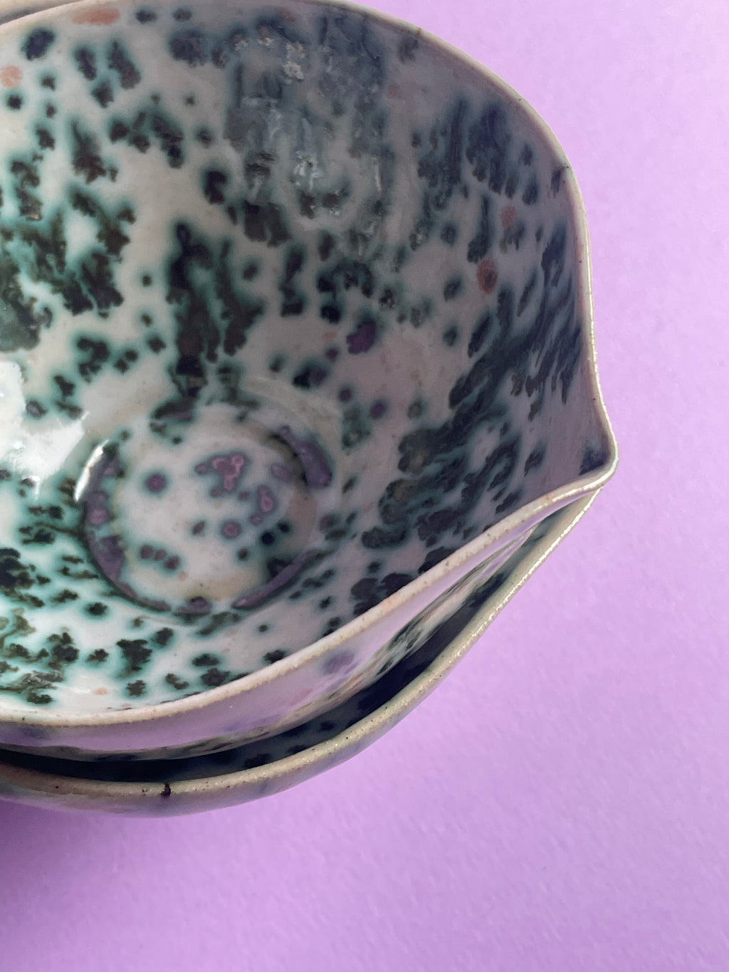 Set of VerdiGris Pouring Bowls