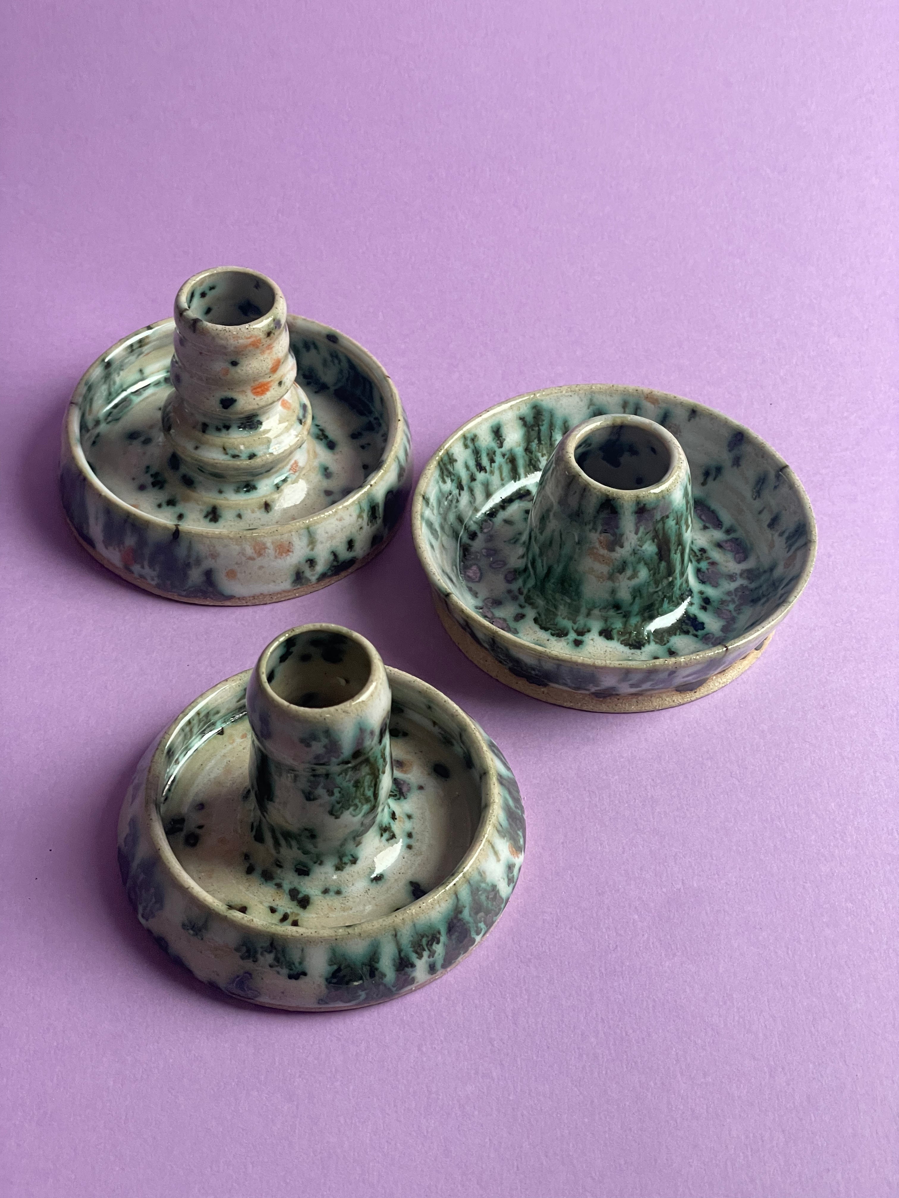 VerdiGris Candle Sticks